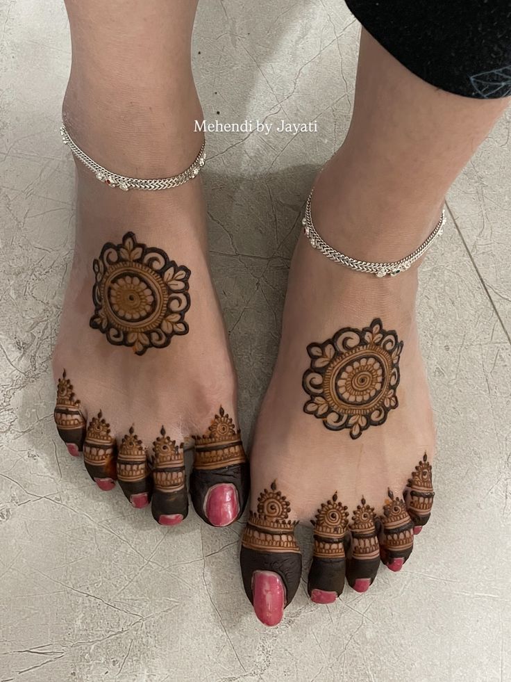Basic bridal mehandi