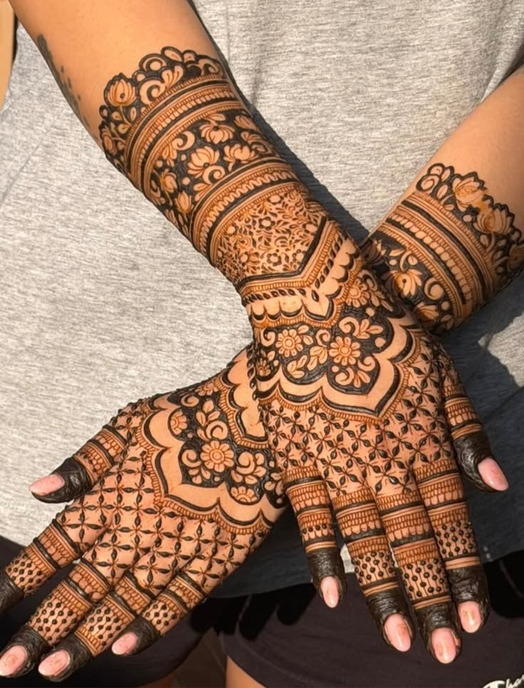 Advance bridal mehandi