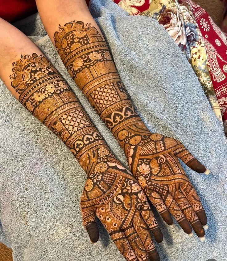 Advance bridal mehandi